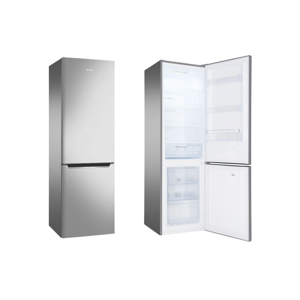 Lodówka wolnostojąca Amica FK2995.2FTX(E) No Frost Slim 181cm.