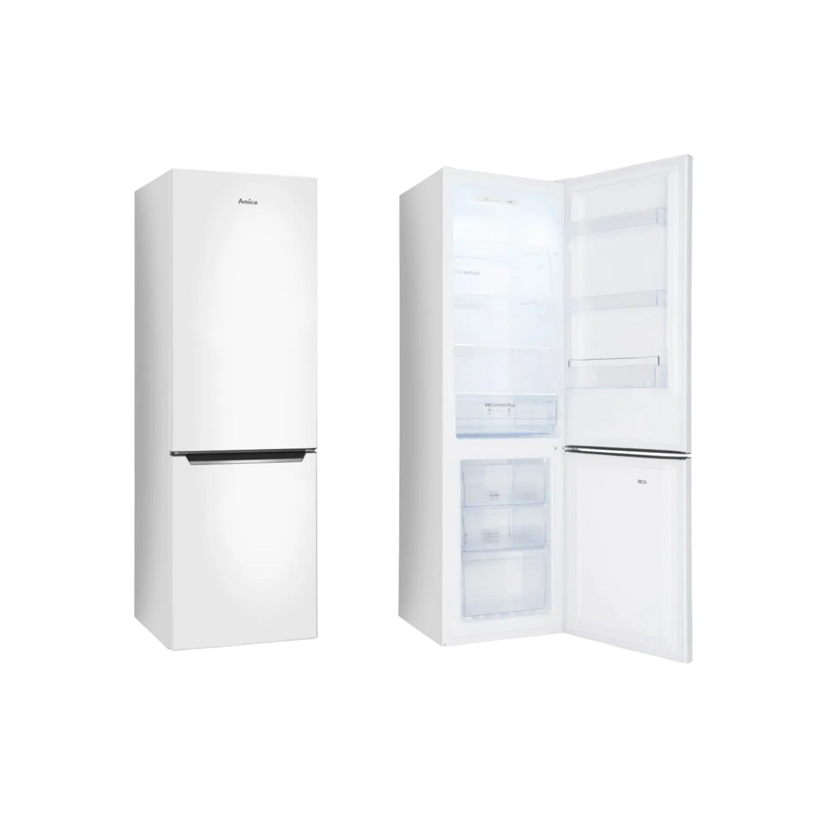 Lodówka wolnostojąca Amica FK2995.2FT(E) No Frost Slim 181cm.