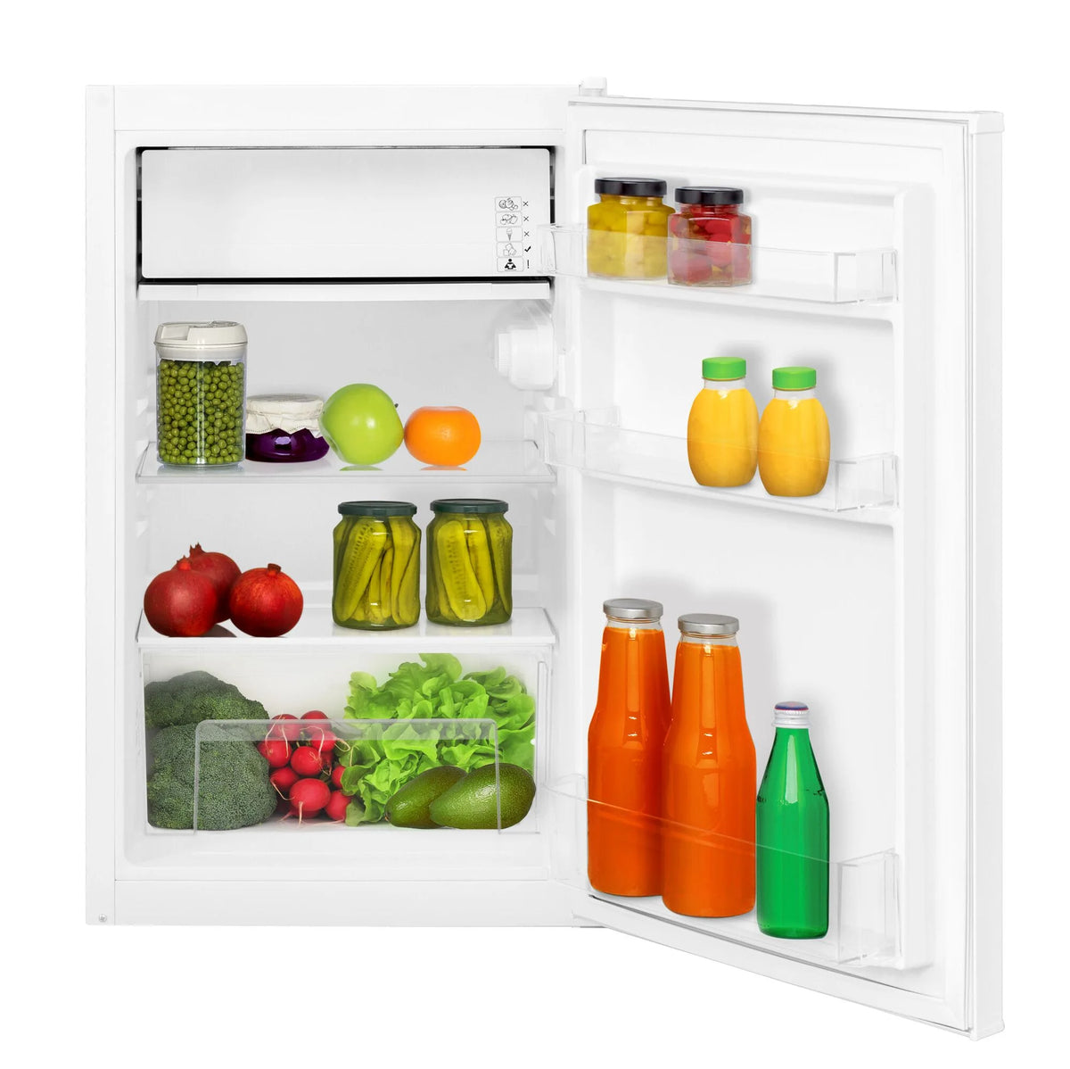 Lodówka wolnostojąca Amica FM135.4(E) Slim 82cm.