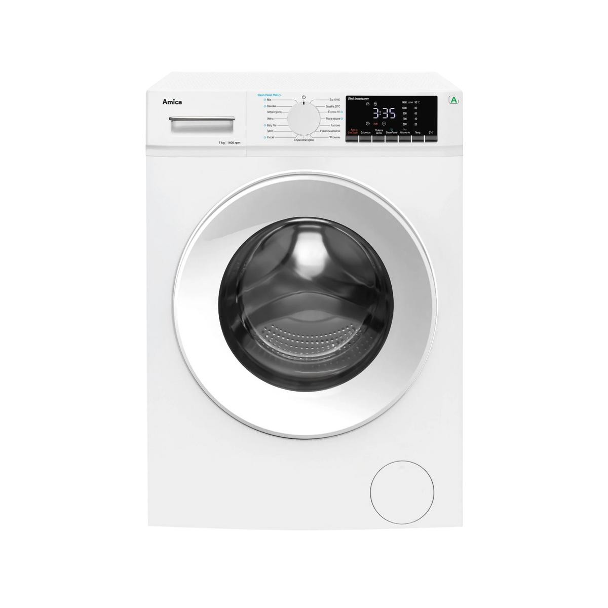 Pralka wolnostojąca Amica WA5S714ALiSH 7kg 1400rpm.