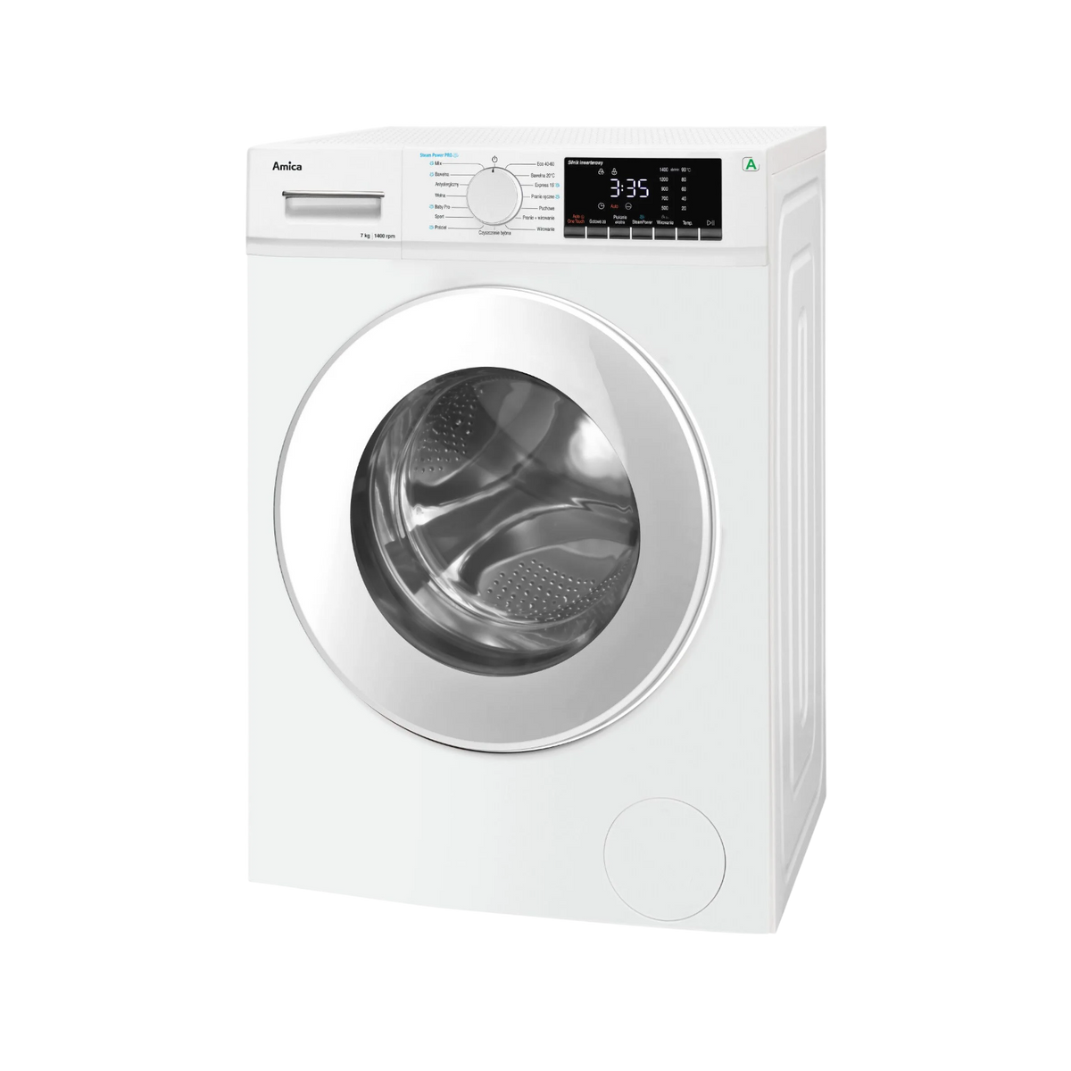 Pralka wolnostojąca Amica WA5S714ALiSH 7kg 1400rpm.