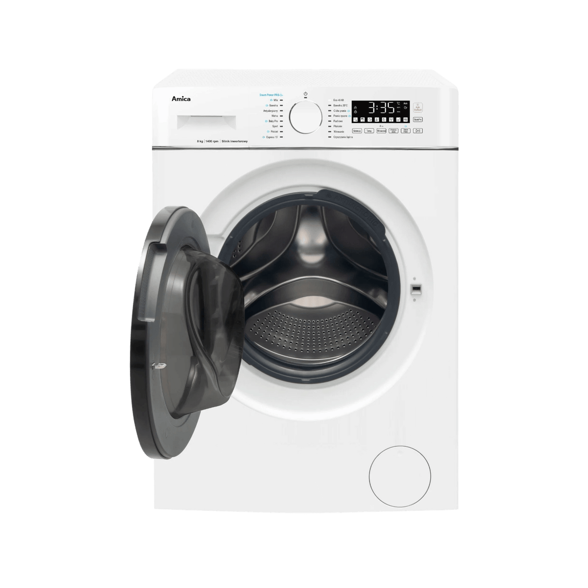 Pralka wolnostojąca Amica WA5S814ADiSOzH 8kg 1400rpm.