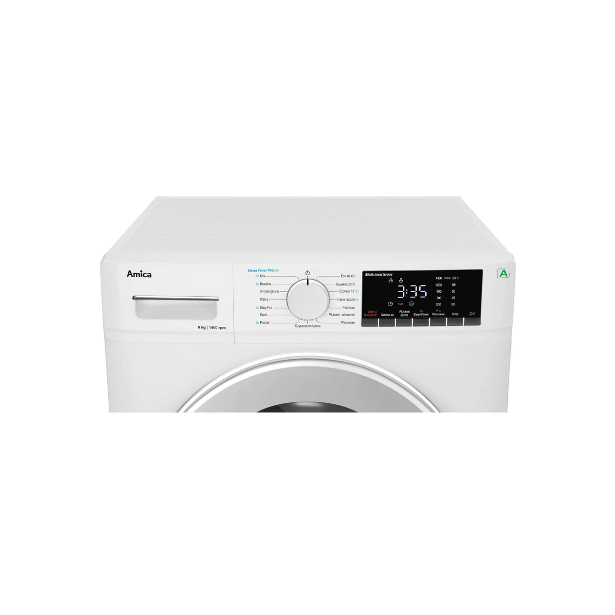 Pralka wolnostojąca Amica WA5S814ALiSH 8kg 1400rpm.