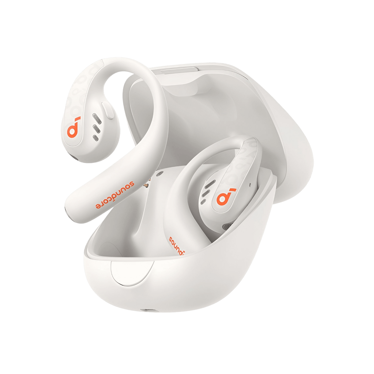 Słuchawki bezprzewodowe Anker SoundCore AeroFit Pro Open-Ear Frost White.