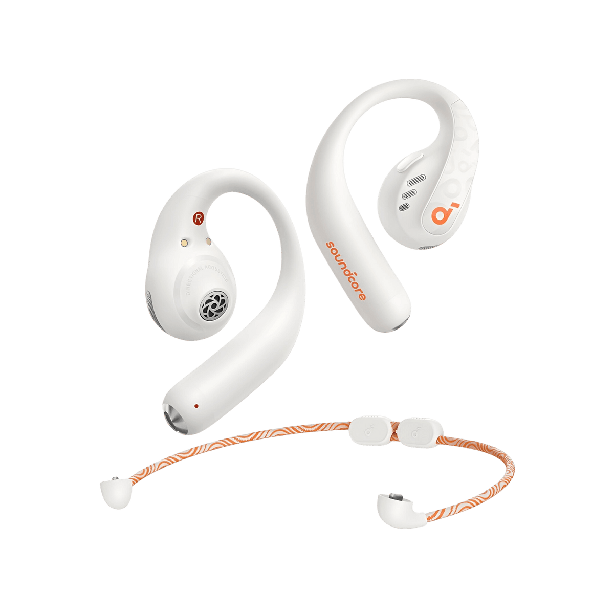 Słuchawki bezprzewodowe Anker SoundCore AeroFit Pro Open-Ear Frost White.