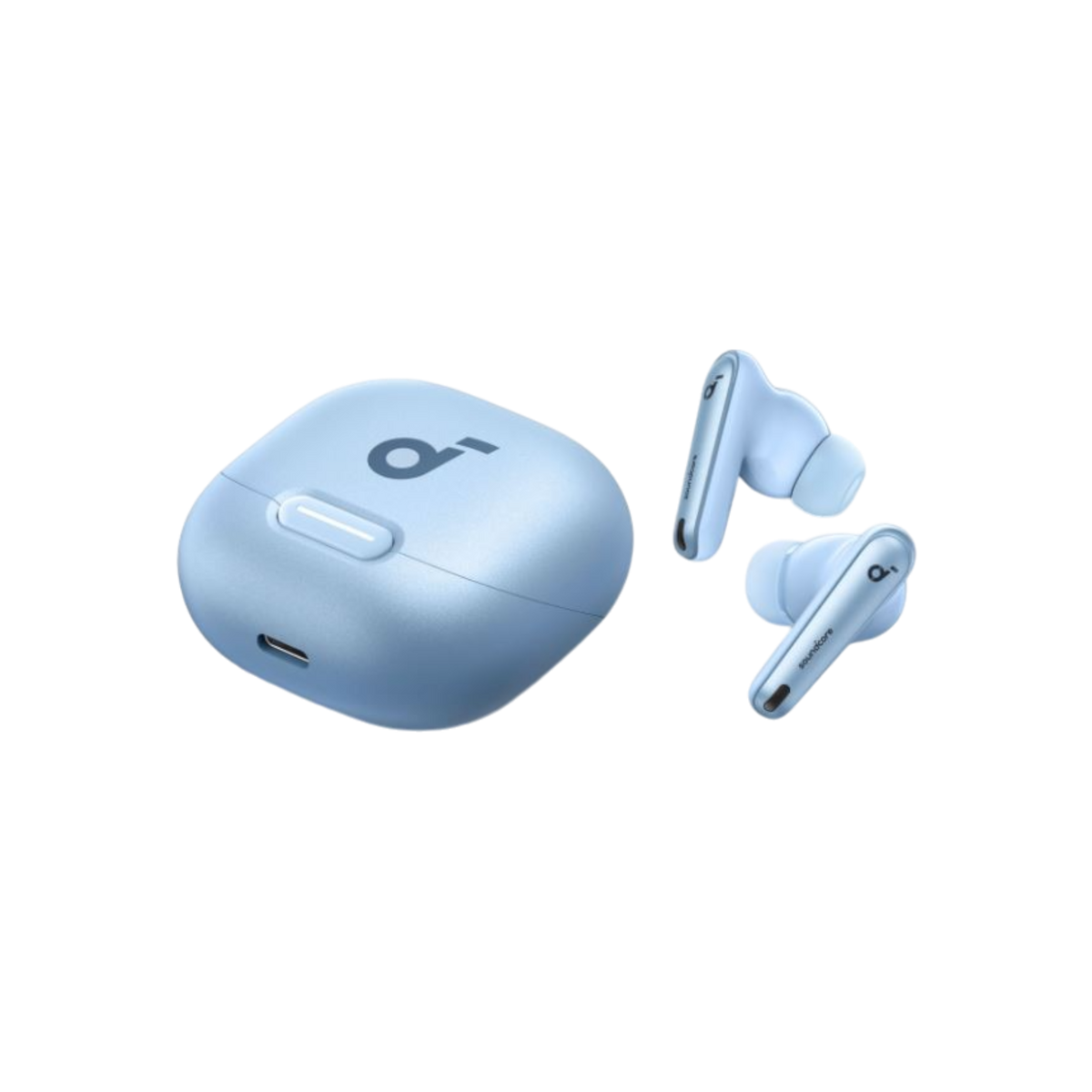 Słuchawki bezprzewodowe douszne Anker SoundCore Liberty 4 NC Light Blue.