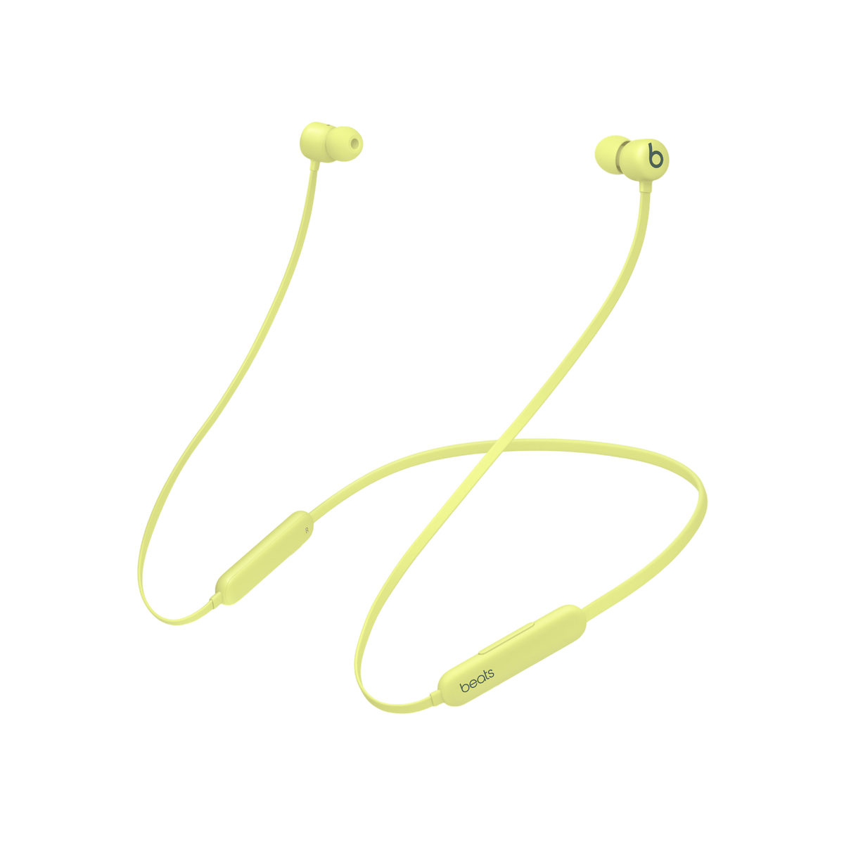 Słuchawki bezprzewodowe douszne Apple Beats Flex - Żółty Yuzu.
