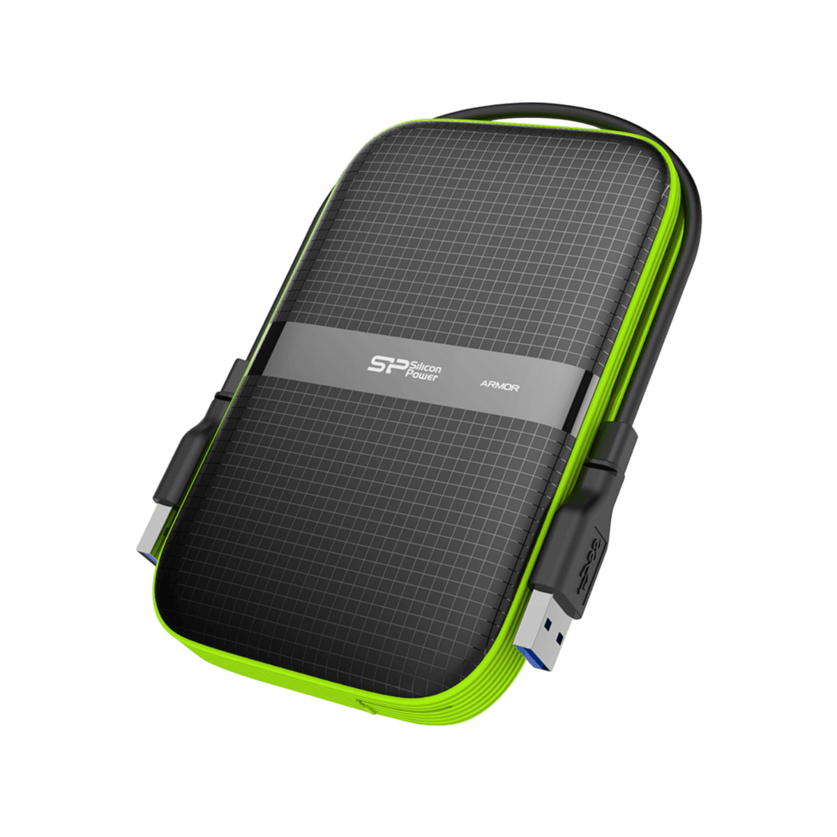 Dysk zewnętrzny HDD Silicon Power Armor A60 2TB 2.5" Zielony.