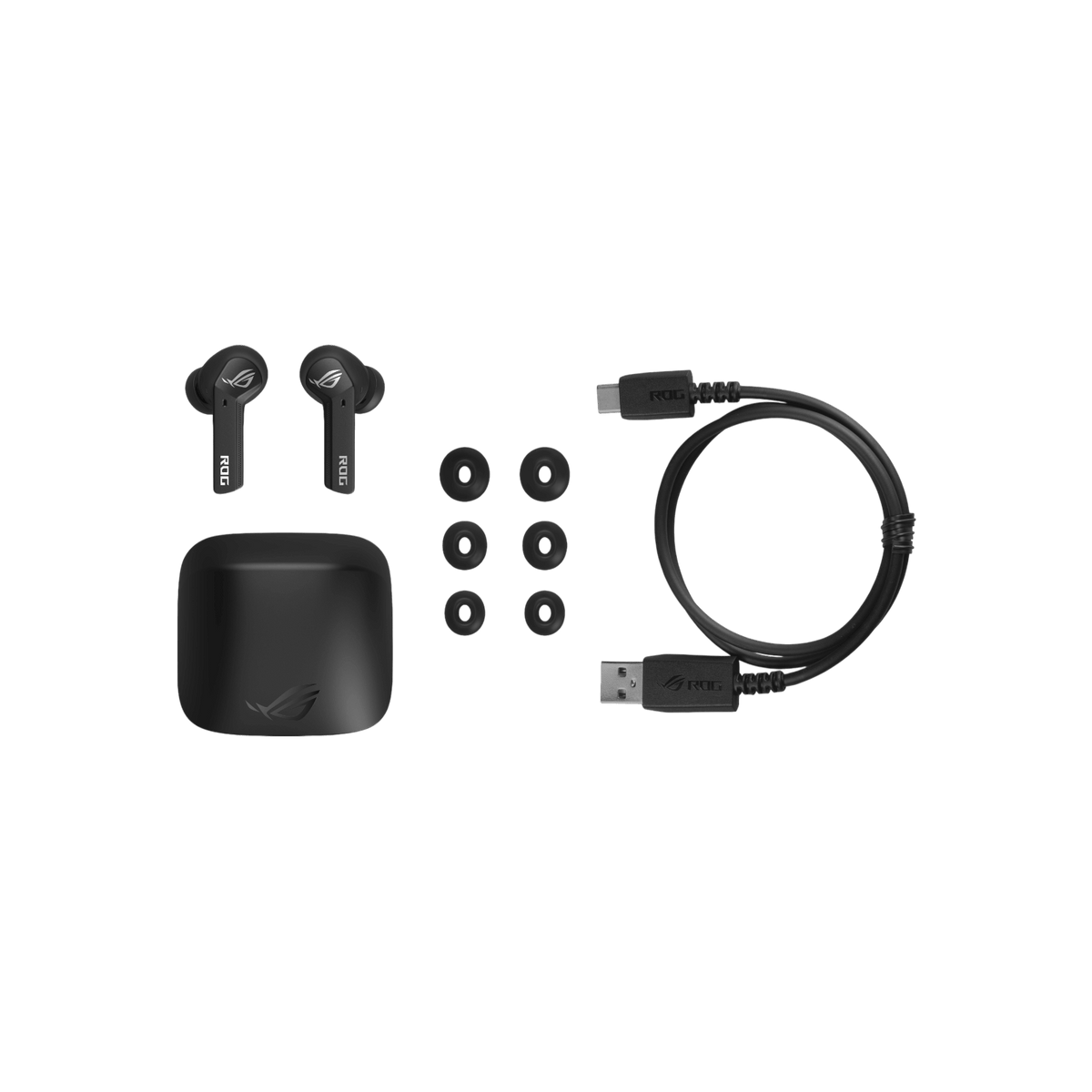 Słuchawki bezprzewodowe douszne Asus ROG Cetra True Wireless Czarny.