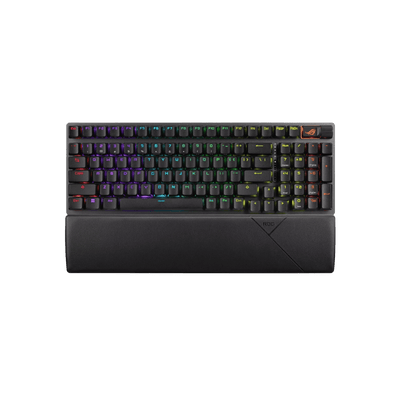 Klawiatura gamingowa Asus ROG Strix Scope II 96 Wireless (NX Snow).
