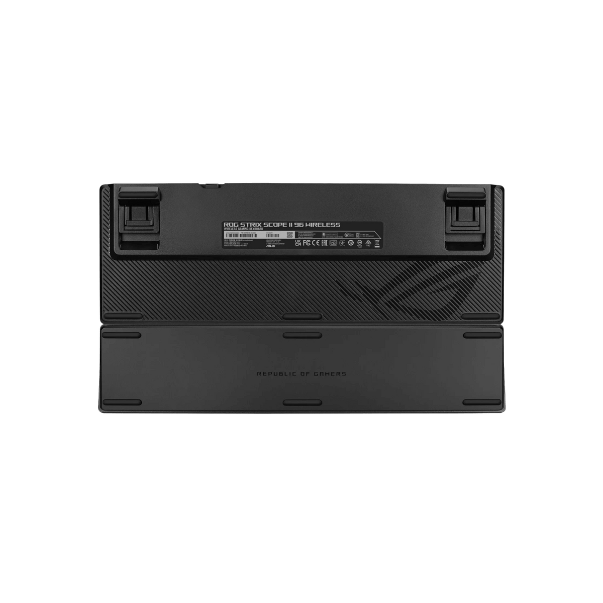 Klawiatura gamingowa Asus ROG Strix Scope II 96 Wireless (NX Snow).