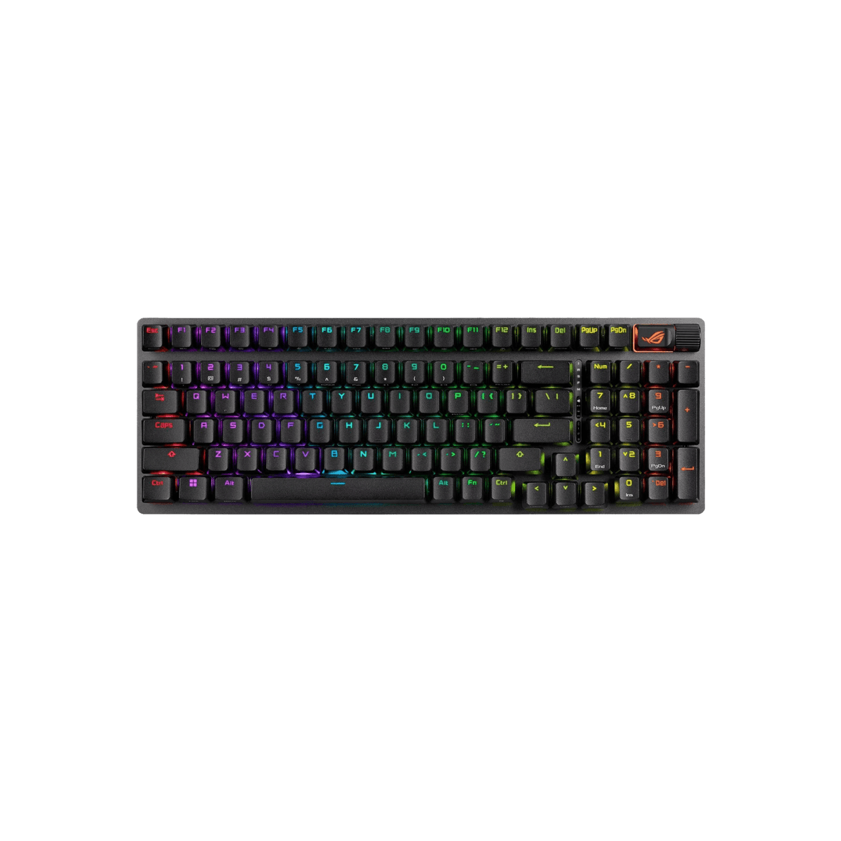 Klawiatura gamingowa Asus ROG Strix Scope II 96 Wireless (NX Snow).