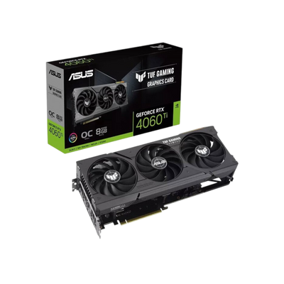 Karta graficzna Asus TUF Gaming GeForce RTX 4060 Ti OC 8GB GDDR6X.