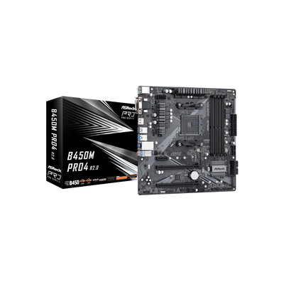 Płyta główna ASRock B450M PRO4 R2.0.