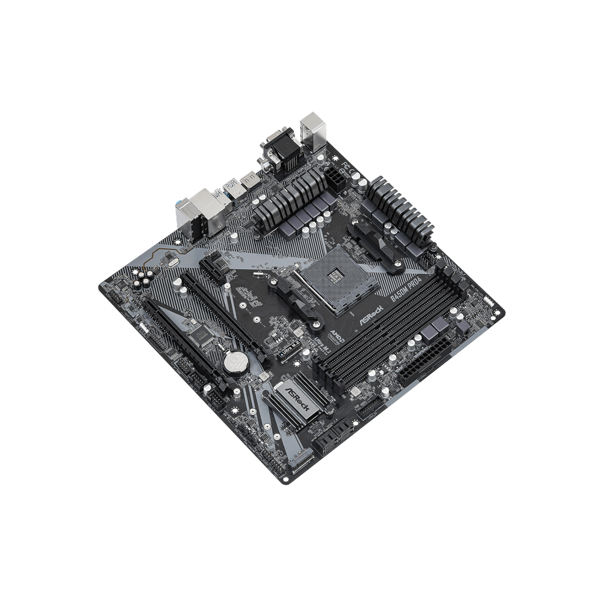 Płyta główna ASRock B450M PRO4 R2.0.