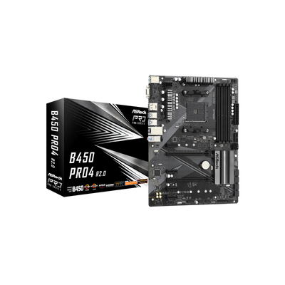 Płyta główna ASRock B450 PRO4 R2.0.
