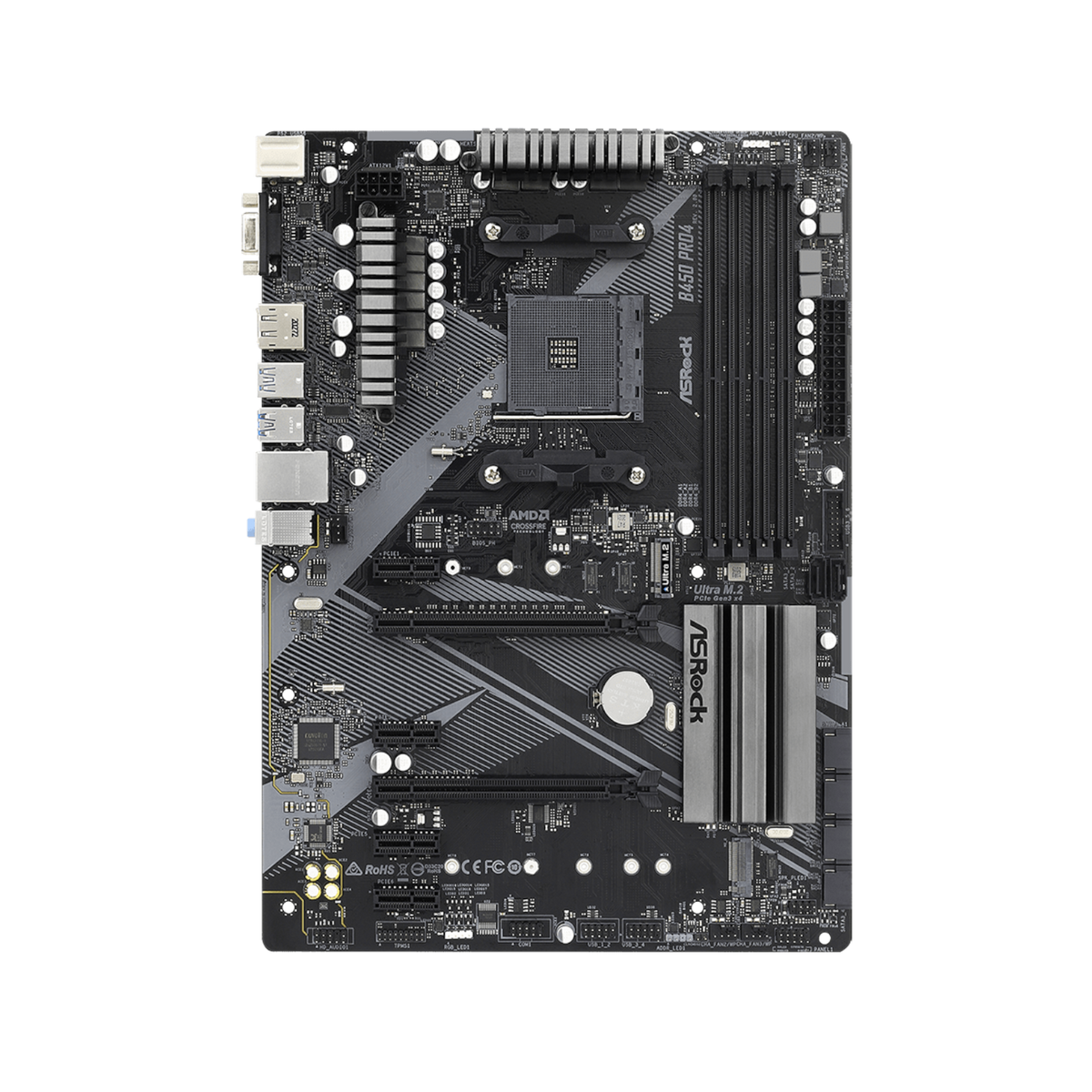 Płyta główna ASRock B450 PRO4 R2.0.