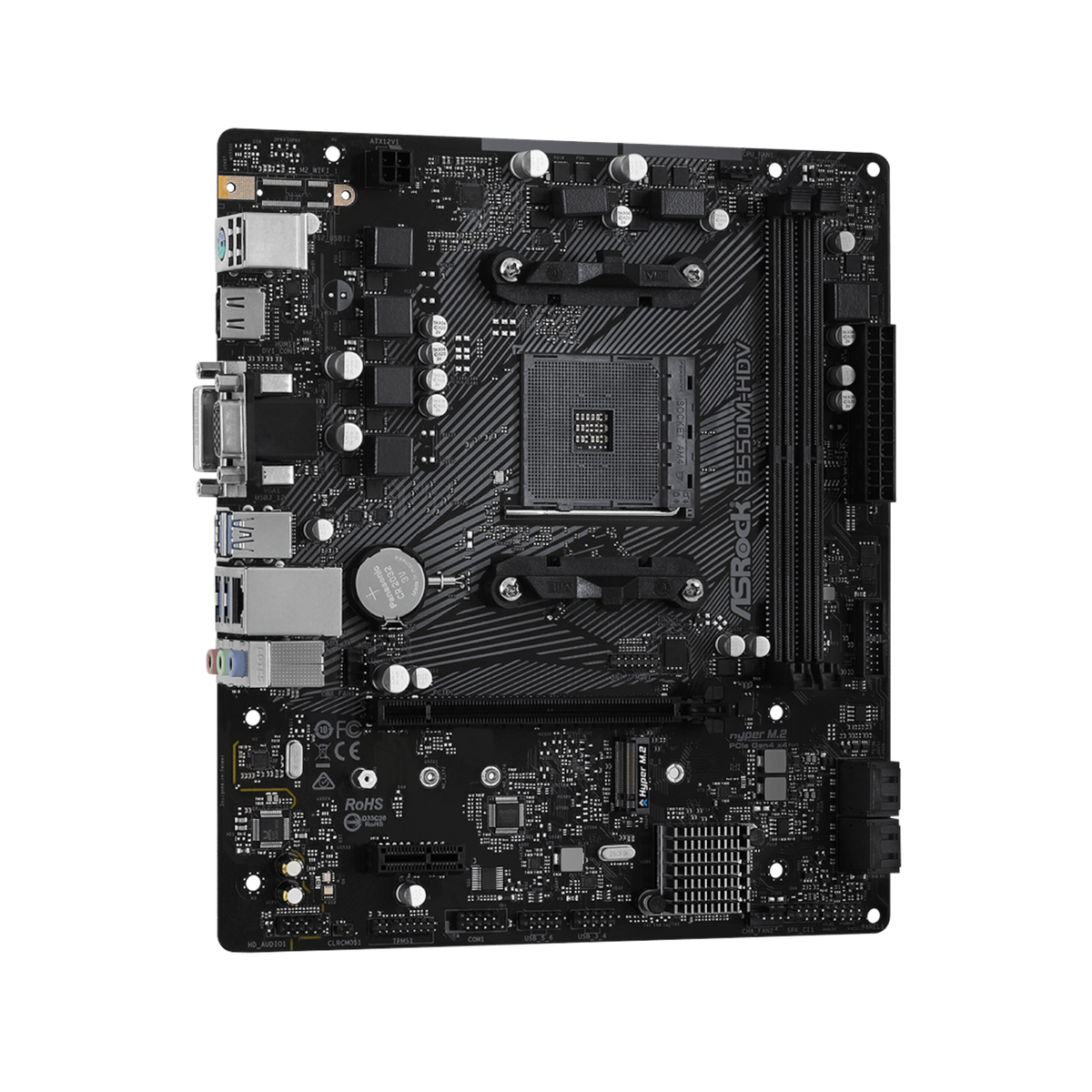 Płyta główna ASRock B550M-HDV.