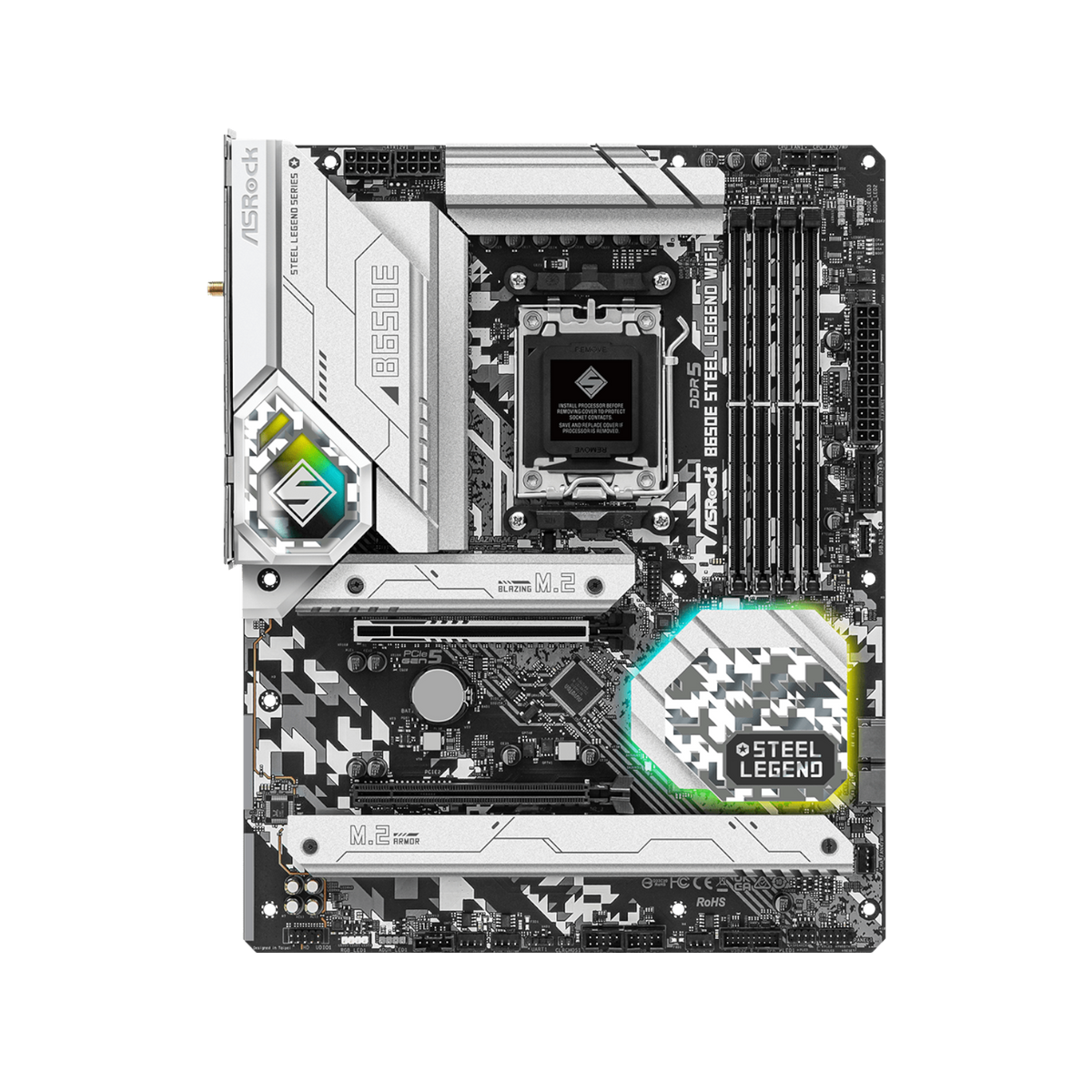 Płyta główna ASRock B650E Steel Legend WiFi.