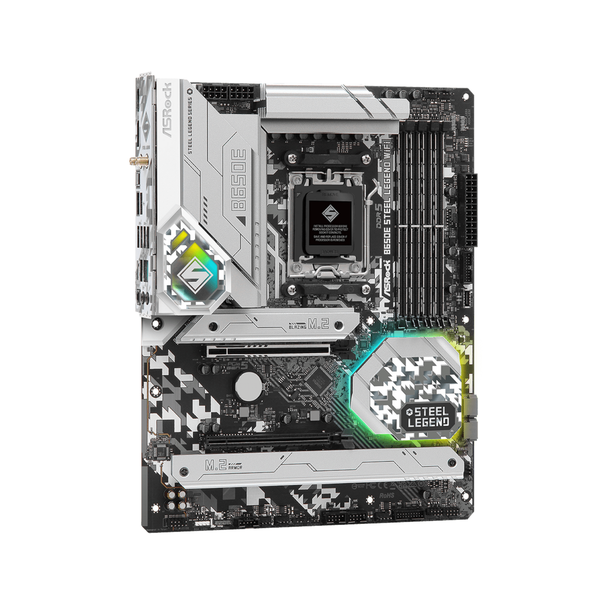 Płyta główna ASRock B650E Steel Legend WiFi.