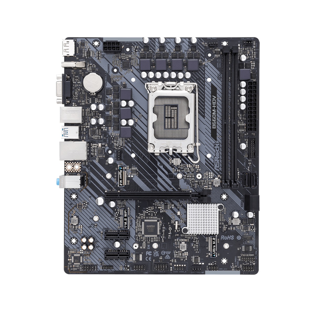 Płyta główna ASRock B660M-HDV.