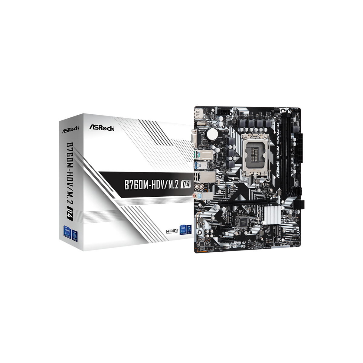 Płyta główna ASRock B760M-HDV/M.2 D4.