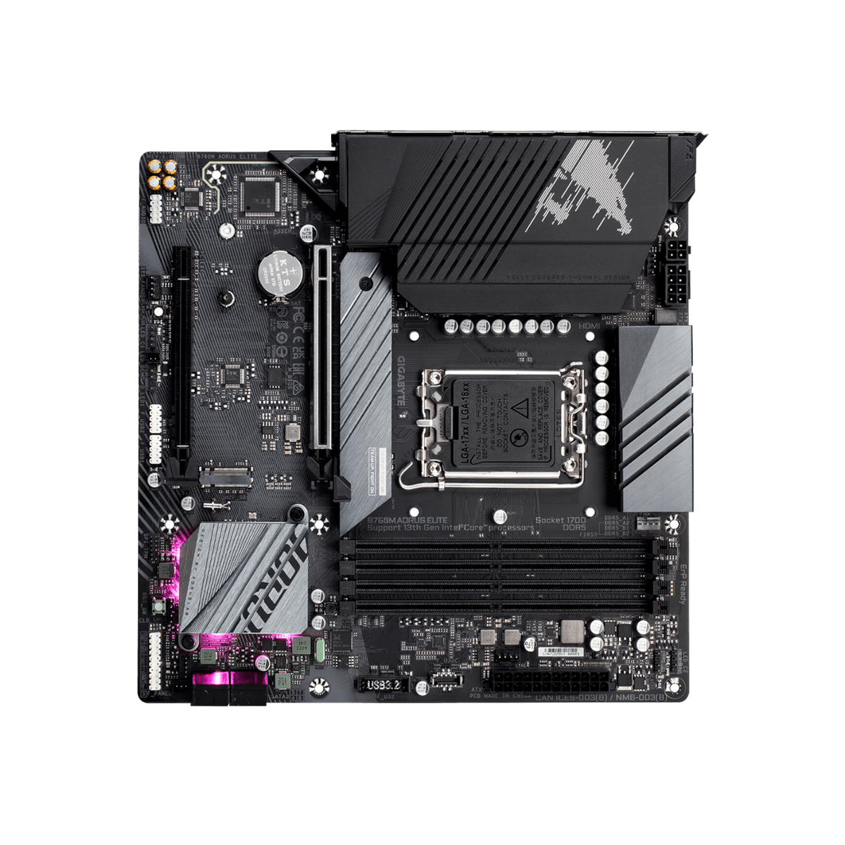 Płyta główna Gigabyte B760M AORUS ELITE.