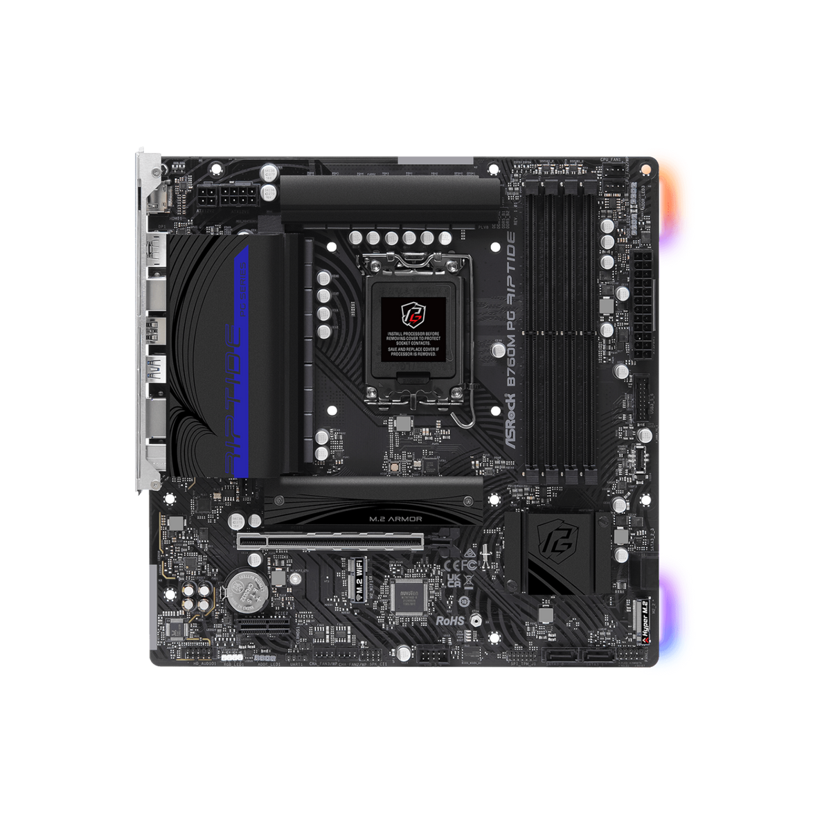 Płyta główna ASRock B760M PG Riptide.