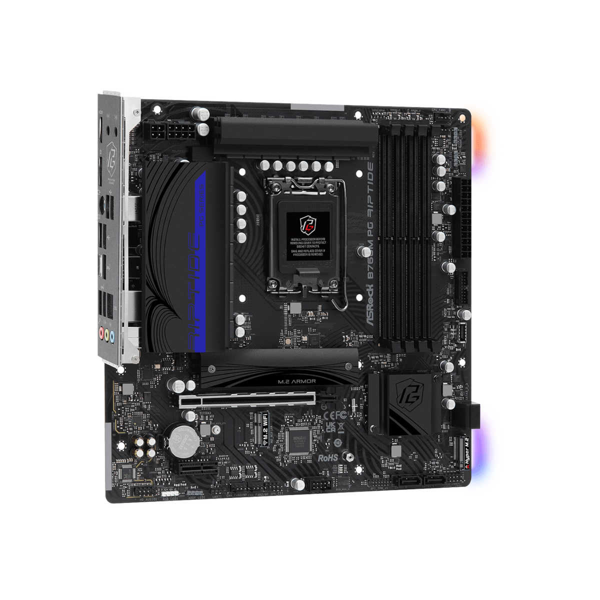Płyta główna ASRock B760M PG Riptide.