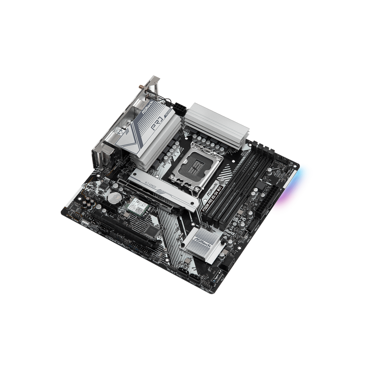 Płyta główna ASRock B760M Pro RS/D4 WiFi.