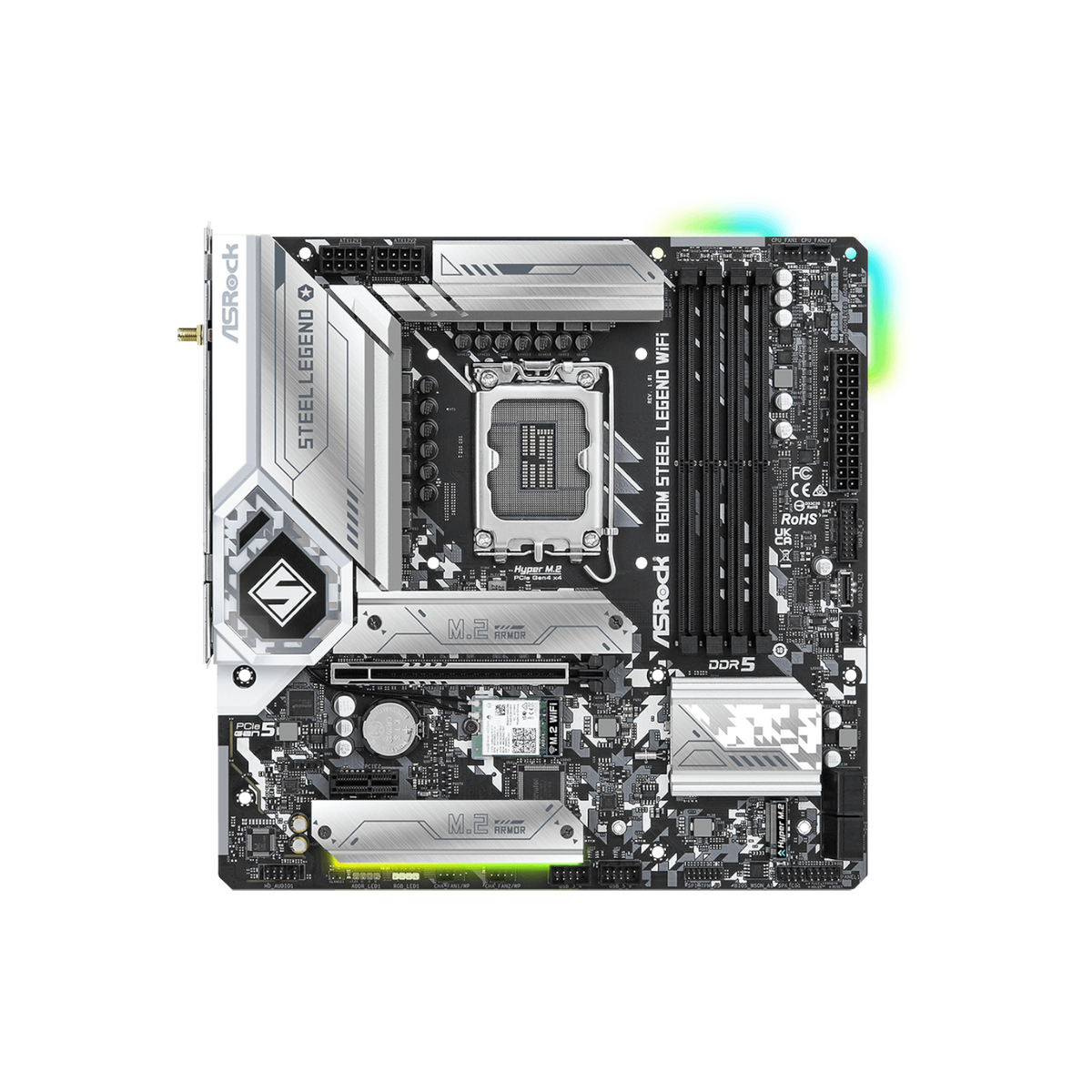 Płyta główna ASRock B760M Steel Legend WiFi.