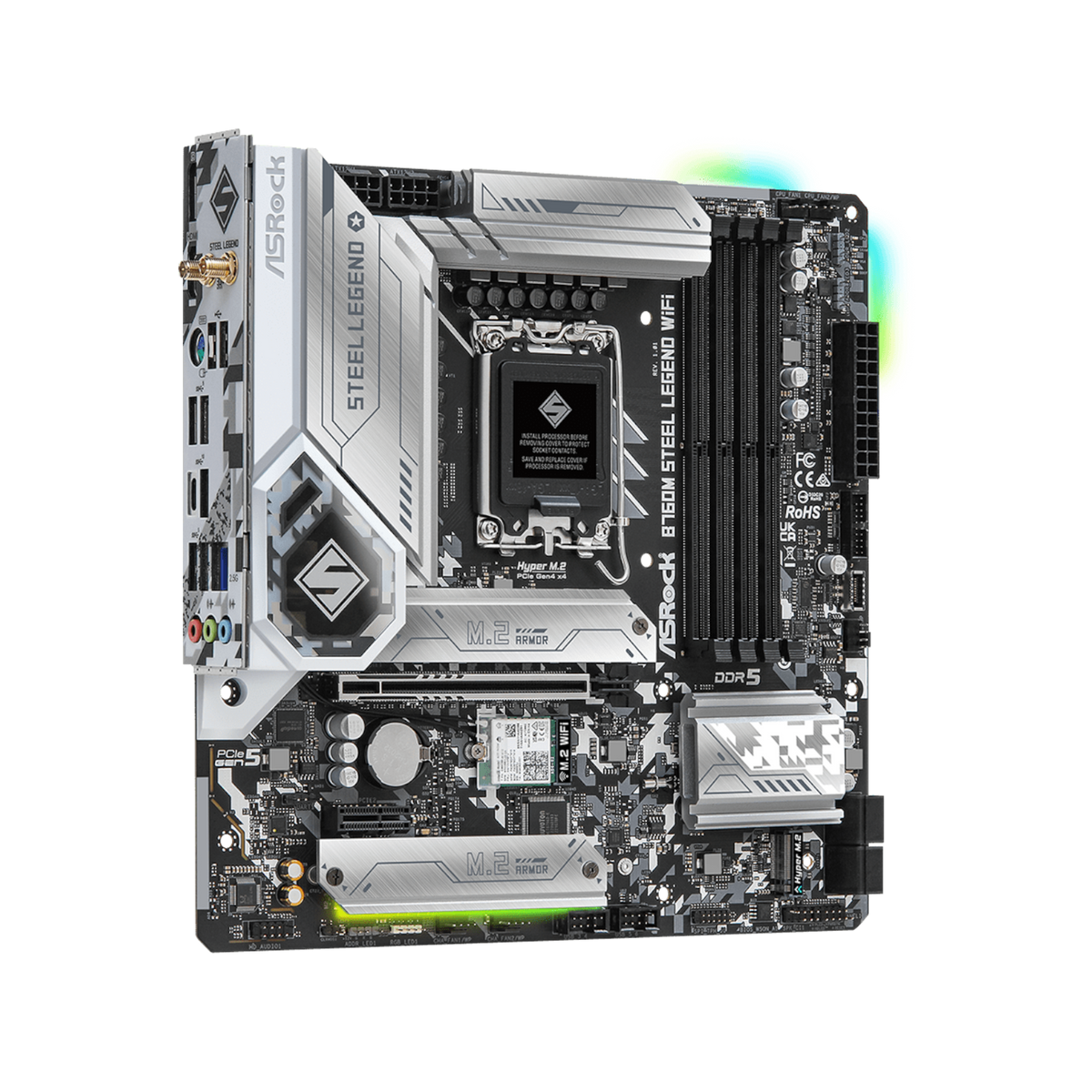 Płyta główna ASRock B760M Steel Legend WiFi.