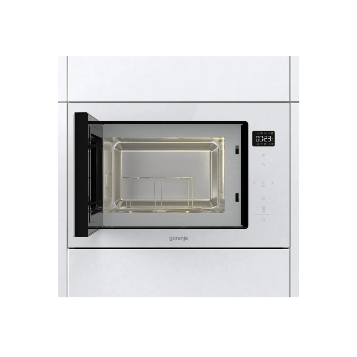 Kuchenka mikrofalowa do zabudowy Gorenje BM251SG2WG Grill.