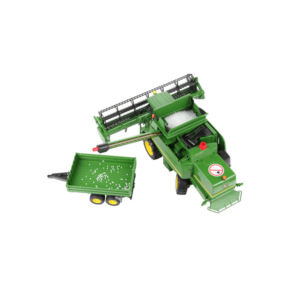 Kombajn zbożowy BRUDER John Deere T670i.