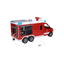 Straż pożarna z armatką wodną BRUDER MB Sprinter.