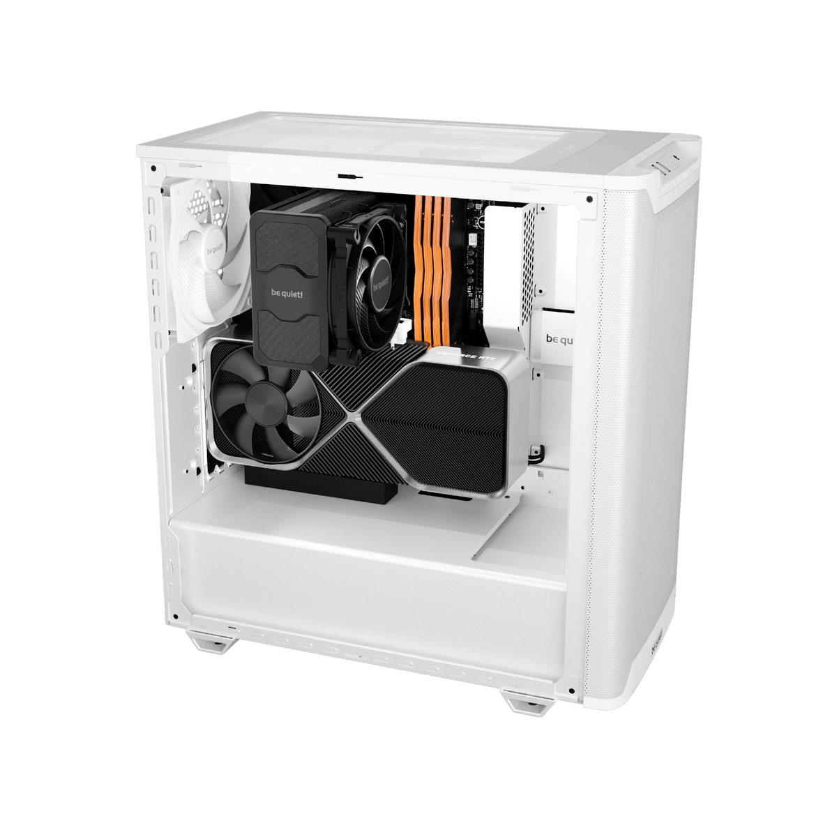 Obudowa Be quiet! Pure Base 501 Airflow Window White BGW75.