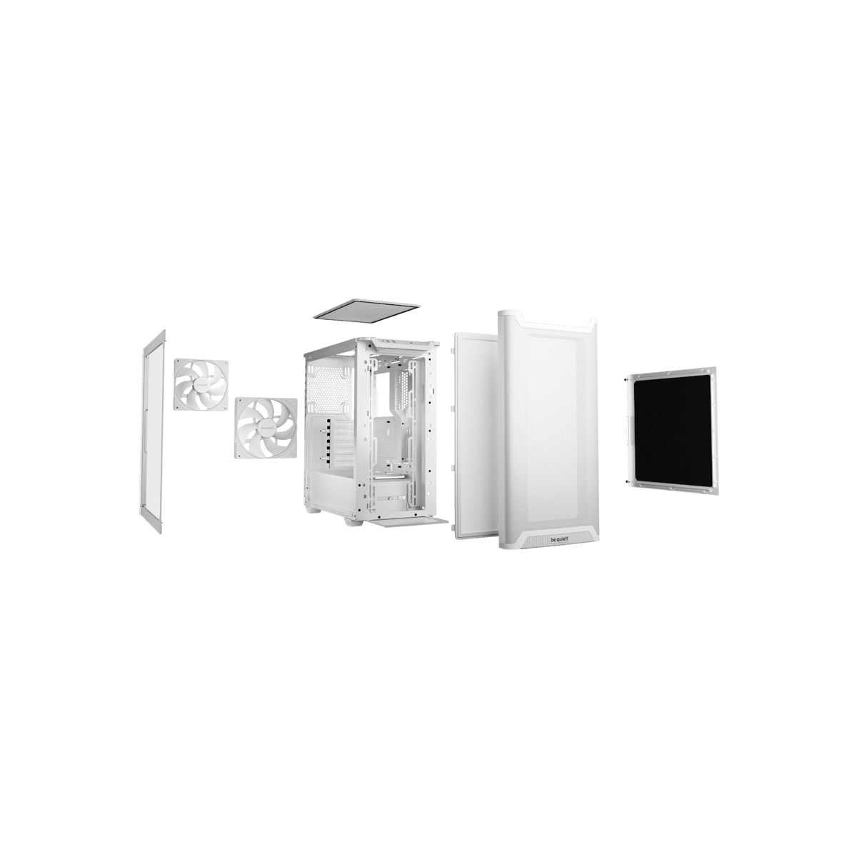 Obudowa Be quiet! Pure Base 501 Airflow Window White BGW75.