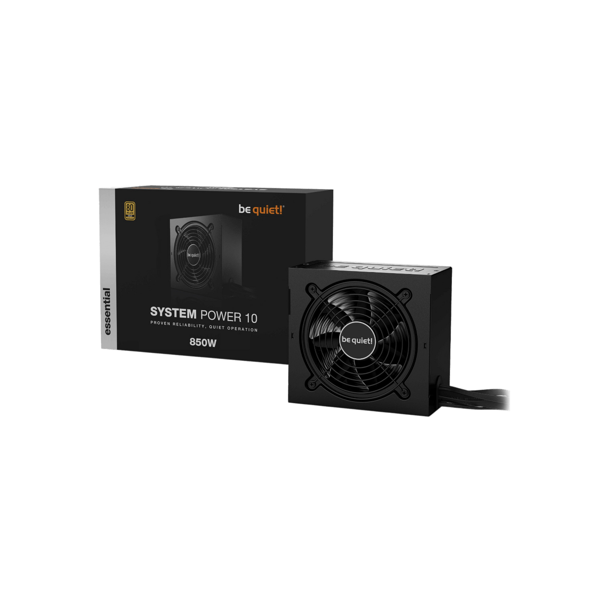 Zasilacz komputerowy Be quiet! System Power 10 850W BN330 80 Plus Gold.