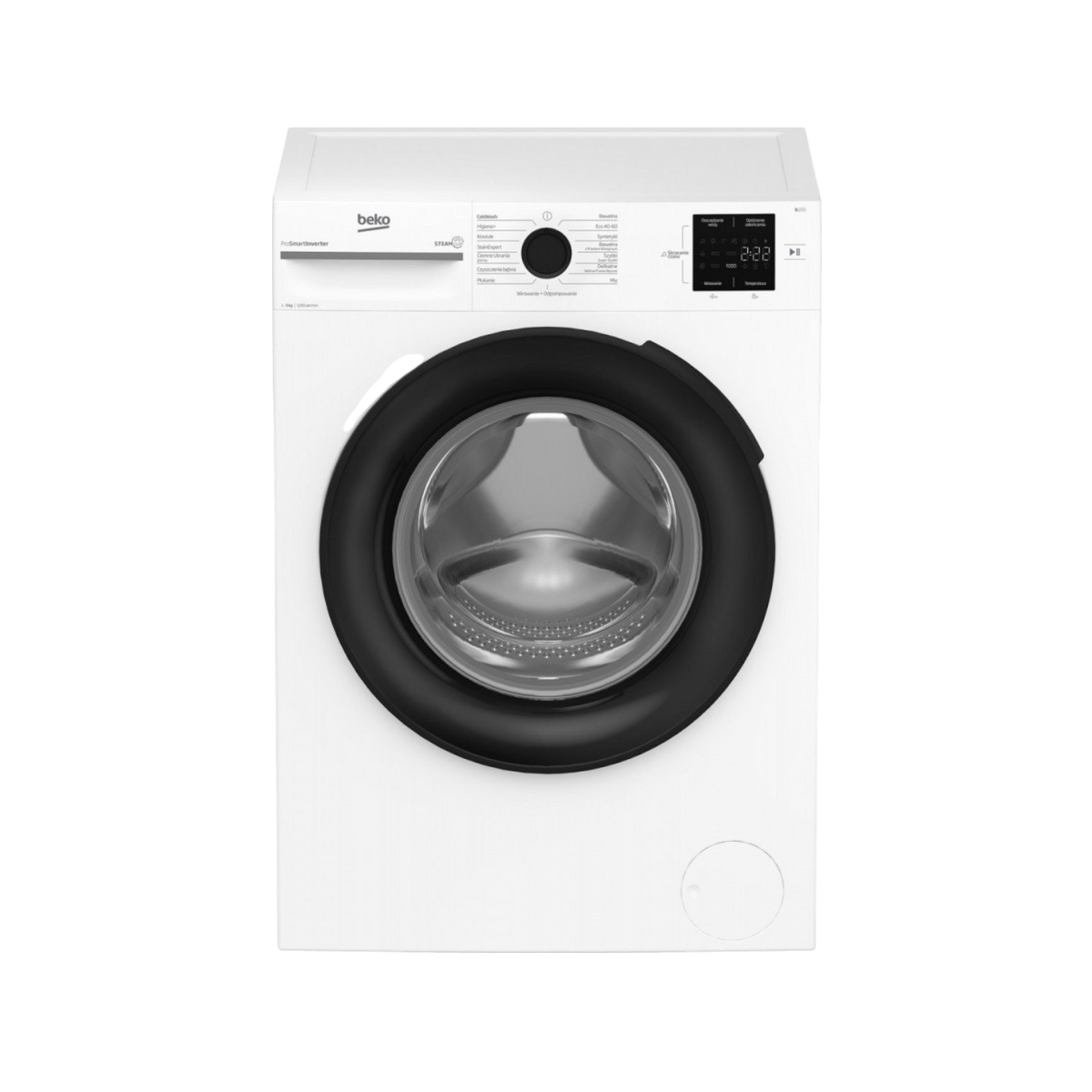 Pralka wolnostojąca Beko BM1WFU39225WPB 9kg 1200rpm.
