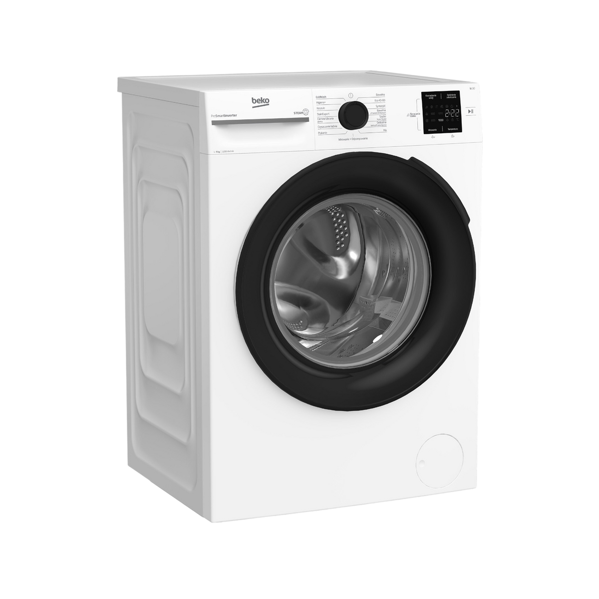 Pralka wolnostojąca Beko BM1WFU39225WPB 9kg 1200rpm.