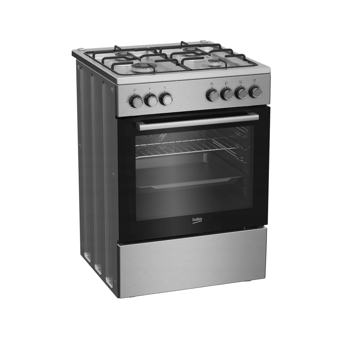 Kuchnia gazowo-elektryczna Beko FBE62130GXDN.