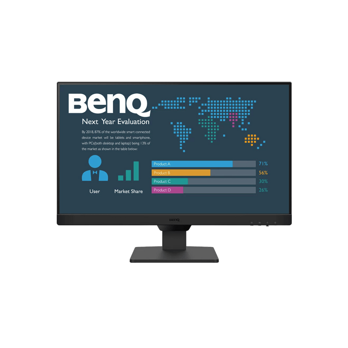 Monitor Benq BL2490 23,8" IPS Full HD.