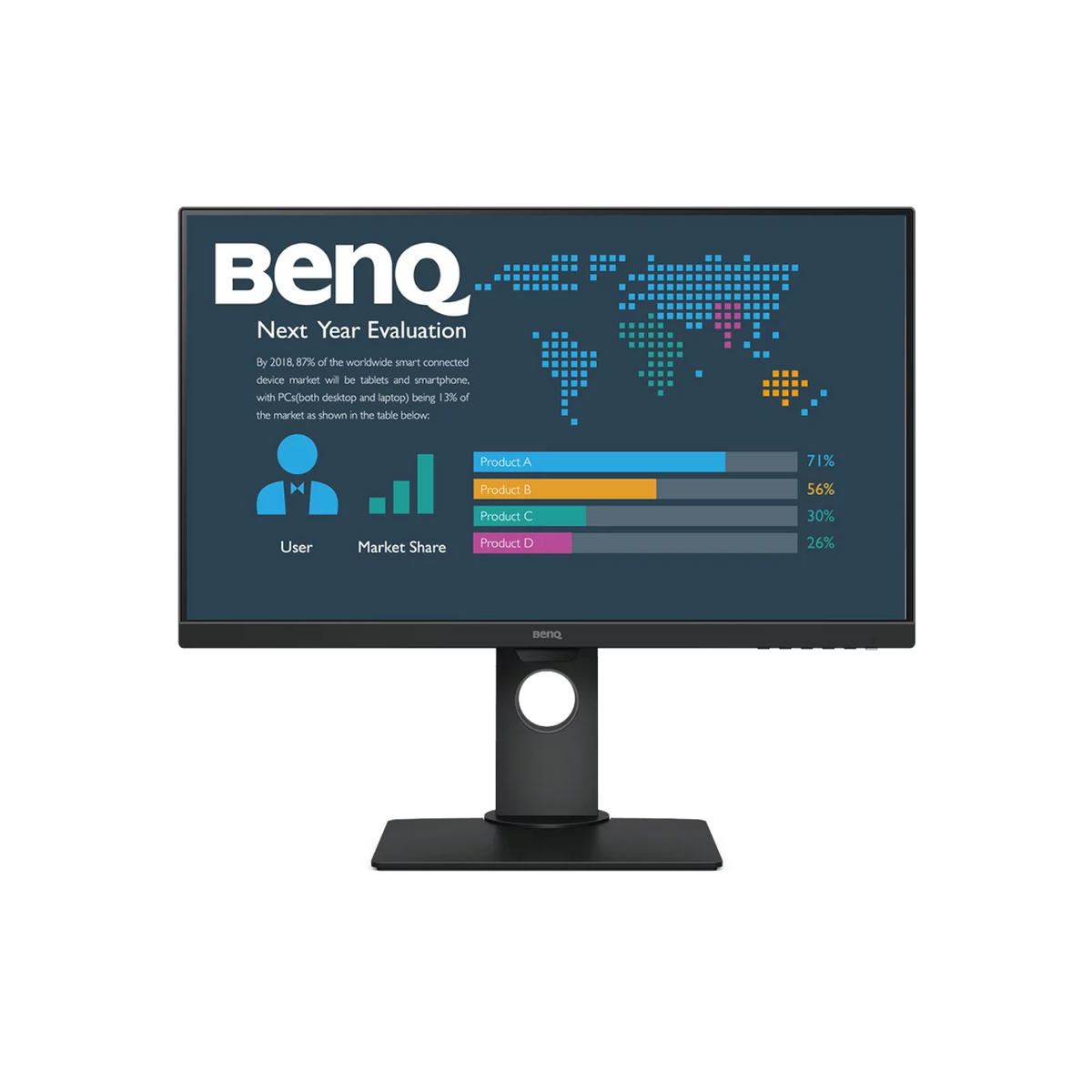 Monitor Benq BL2780T 27" IPS Full HD.