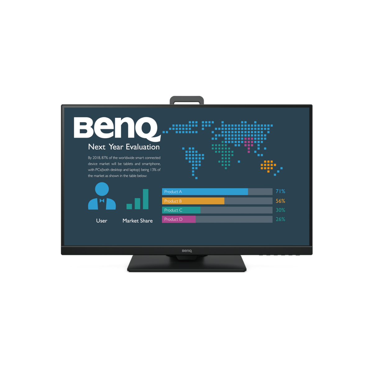 Monitor Benq BL2780T 27" IPS Full HD.