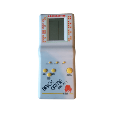 Konsola przenośna Tetris Brick Game.