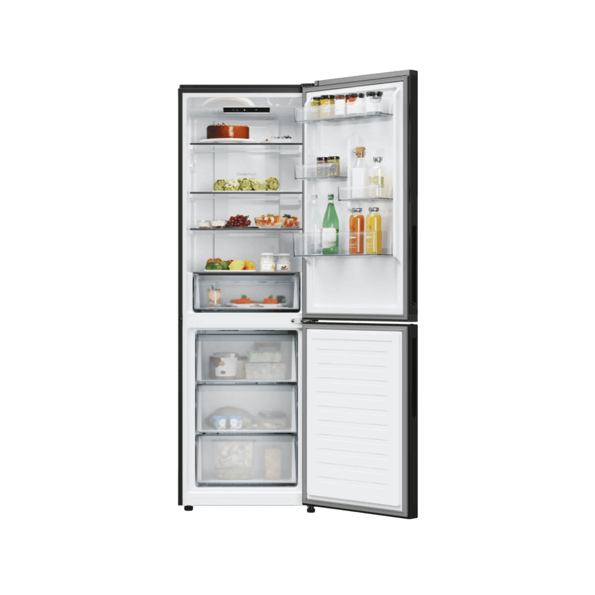 Lodówka wolnostojąca Candy CNCQ2T618EB No Frost 185cm.