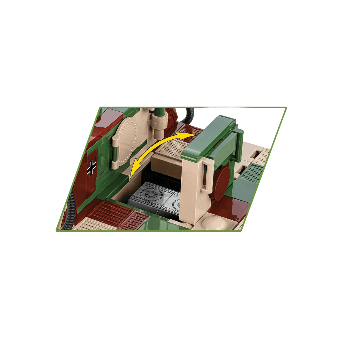 Cobi Klocki Czołg 38 cm Sturmmorser Sturmtiger.
