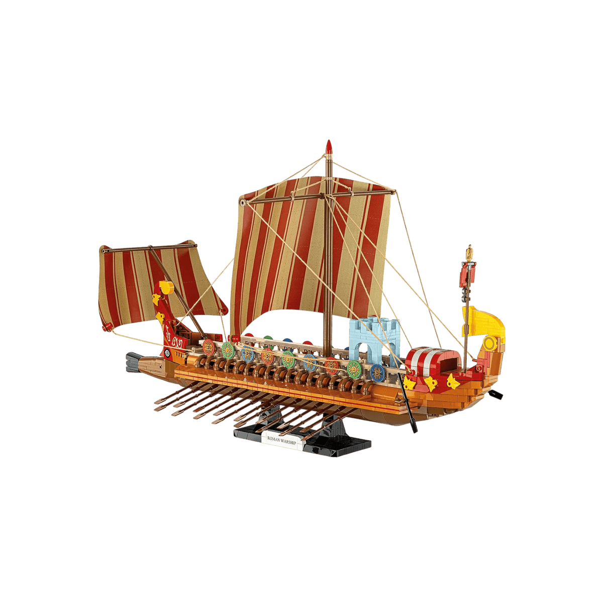 Cobi Klocki Imperium Romanum Rzymski okręt wojenny.
