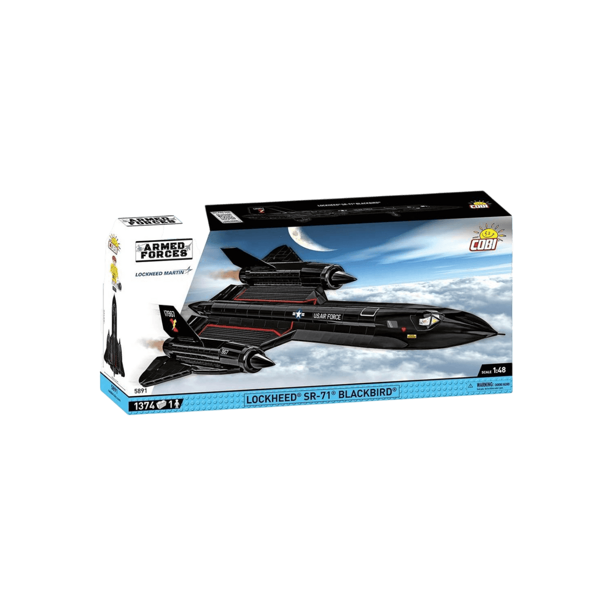 Cobi Klocki Lockheed SR-71 Blackbird.