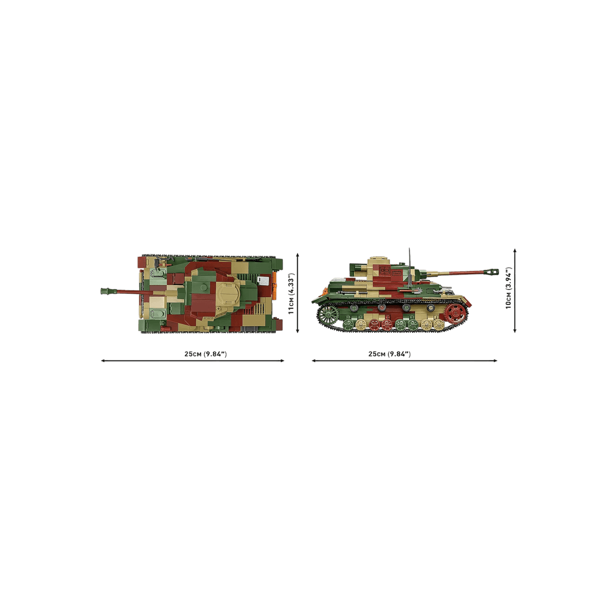 Cobi Klocki World War II PzKpfw IV Ausf. G.